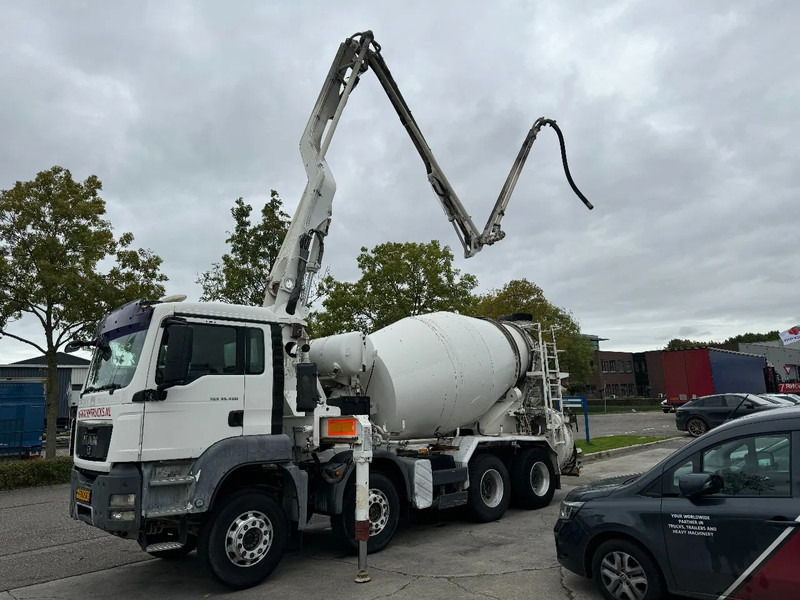 MAN TGS 35.400 8X4 PUTZMEISTER PUMP 21-3 + LIEBHERR MIXER - משאית משאבת בטון: תמונה 2 MAN TGS 35.400 8X4 PUTZMEISTER PUMP 21-3 + LIEBHERR MIXER - משאית משאבת בטון: תמונה 2