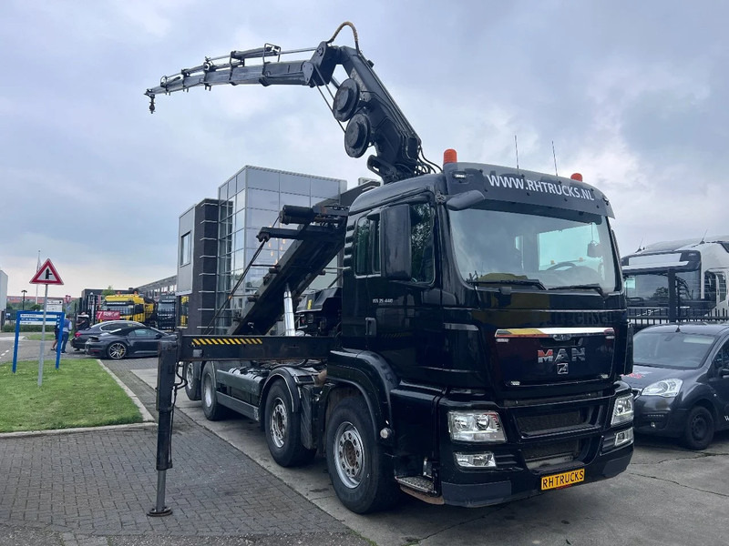 MAN TGS 35.440 8X2-4 + HIAB 220C-5 REMOTE + CABLE LIFT AUTOMATIC - משאית מנוף: תמונה 4 MAN TGS 35.440 8X2-4 + HIAB 220C-5 REMOTE + CABLE LIFT AUTOMATIC - משאית מנוף: תמונה 4