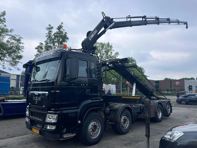 MAN TGS 35.440 8X2-4 + HIAB 220C-5 REMOTE + CABLE LIFT AUTOMATIC - משאית מנוף: תמונה 2 MAN TGS 35.440 8X2-4 + HIAB 220C-5 REMOTE + CABLE LIFT AUTOMATIC - משאית מנוף: תמונה 2