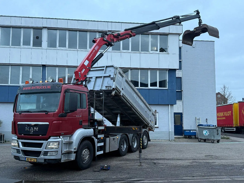 MAN TGS 35.480 8X4 + HMF 2420-K3 REMOTE + TIPPER - משאית מנוף: תמונה 2 MAN TGS 35.480 8X4 + HMF 2420-K3 REMOTE + TIPPER - משאית מנוף: תמונה 2