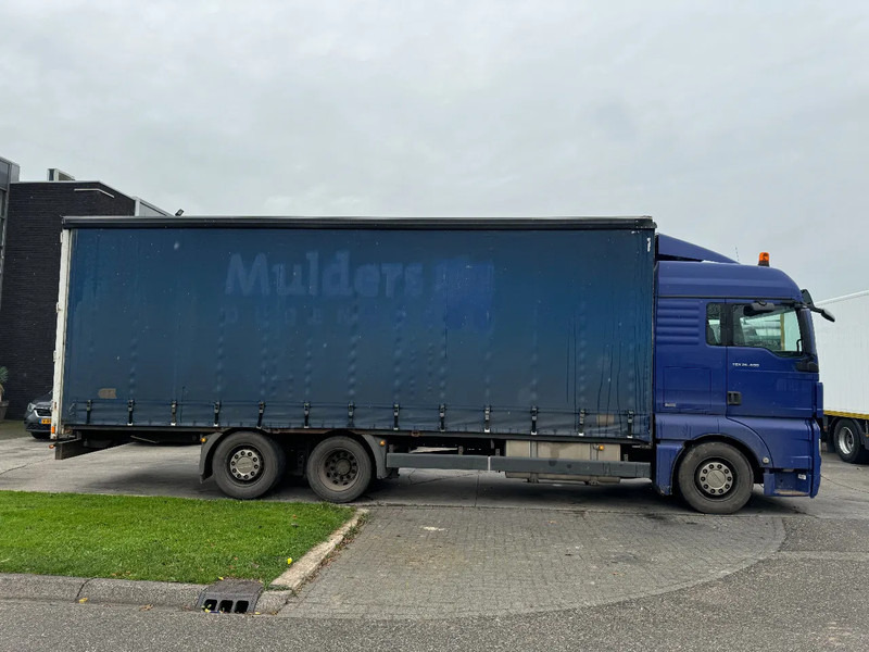 MAN TGX 26.400 6X2 - EURO 4 + LIFT + STEERING AXLE + TÜV 10-2025 - משאית וילונות צד: תמונה 4 MAN TGX 26.400 6X2 - EURO 4 + LIFT + STEERING AXLE + TÜV 10-2025 - משאית וילונות צד: תמונה 4