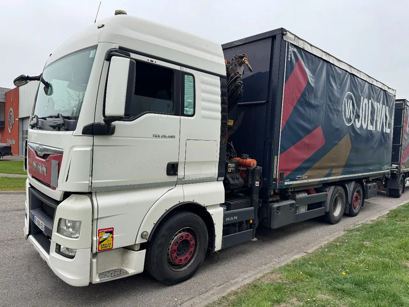 MAN TGX 26.480 6X2 - EURO 6 + PALFINGER PK20002 + REMOTE + LIFTING AXLE - משאית מנוף: תמונה 4 MAN TGX 26.480 6X2 - EURO 6 + PALFINGER PK20002 + REMOTE + LIFTING AXLE - משאית מנוף: תמונה 4
