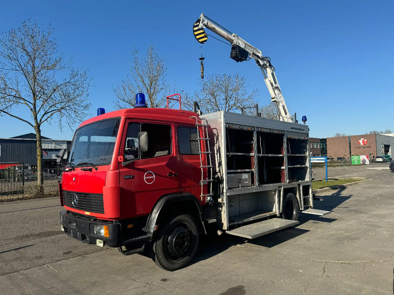 Mercedes-Benz 1117 4X2 FIRE TRUCK HIAB 050A ONLY 105787 KM - משאית אש: תמונה 1 Mercedes-Benz 1117 4X2 FIRE TRUCK HIAB 050A ONLY 105787 KM - משאית אש: תמונה 1