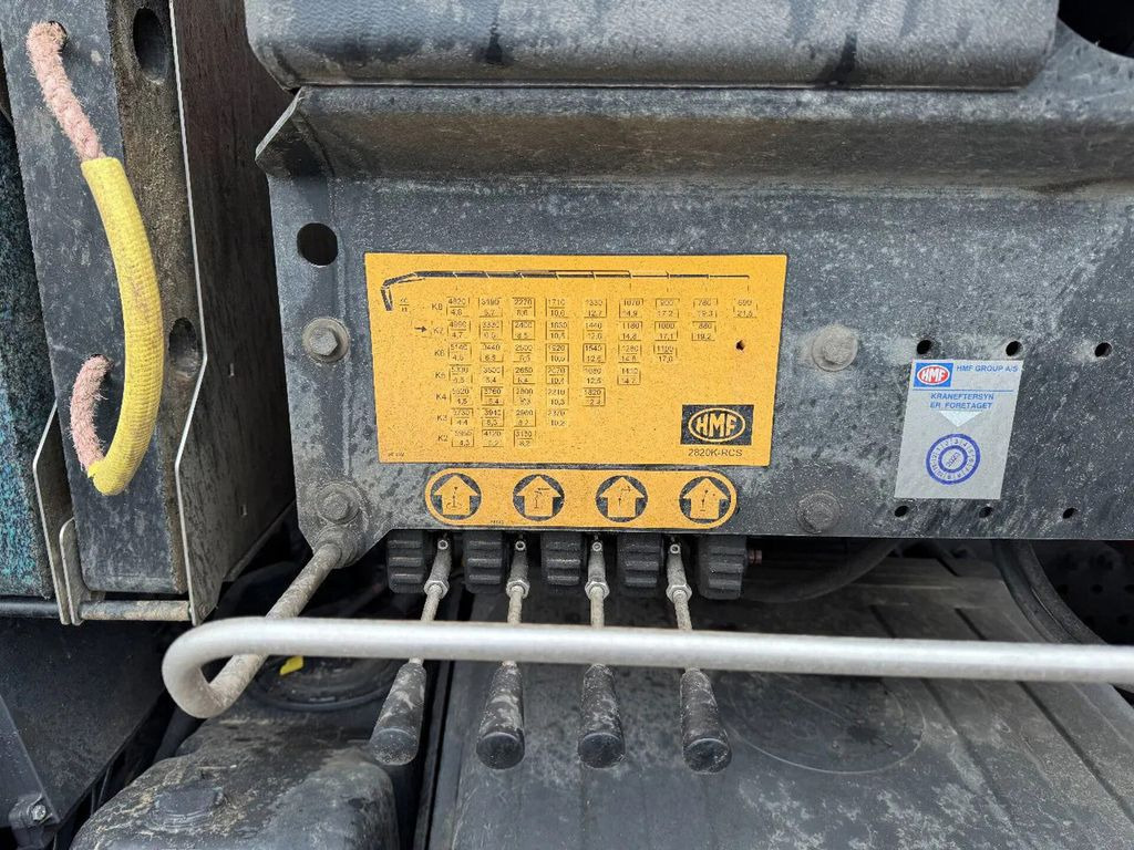 יחידת טרקטור Mercedes-Benz Actros 1845 4X2 - EURO 6 + HMF 2820 + REMOTE + O: תמונה 11