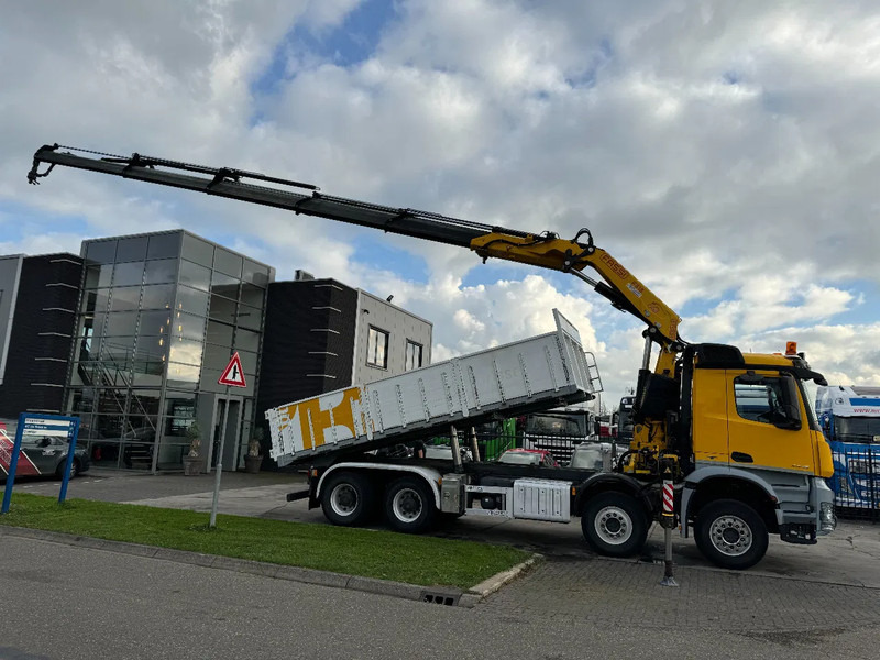 Mercedes-Benz Arocs 4448 8X4 + EURO 6 + FASSI F315 + REMOTE + KIPPER + STEERING AXLE - מזהיר, משאית מנוף: תמונה 3 Mercedes-Benz Arocs 4448 8X4 + EURO 6 + FASSI F315 + REMOTE + KIPPER + STEERING AXLE - מזהיר, משאית מנוף: תמונה 3
