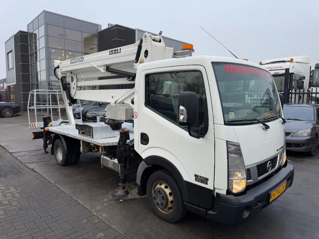 פלטפורמה אווירית מותקנת על משאית Nissan CABSTAR 35.12 + ISOLI 21 METER AERIAL PLATFORM: תמונה 9