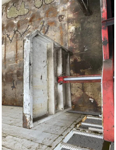 סמיטריילר צד נופל/ שטוח Orthaus 2 ASSIGE STEERING AXEL MKG HLK 330 VG CRANE: תמונה 16