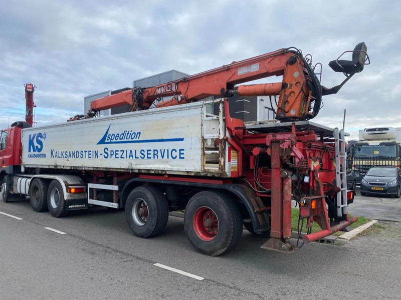 סמיטריילר צד נופל/ שטוח Orthaus 2 ASSIGE STEERING AXEL MKG HLK 330 VG CRANE: תמונה 8