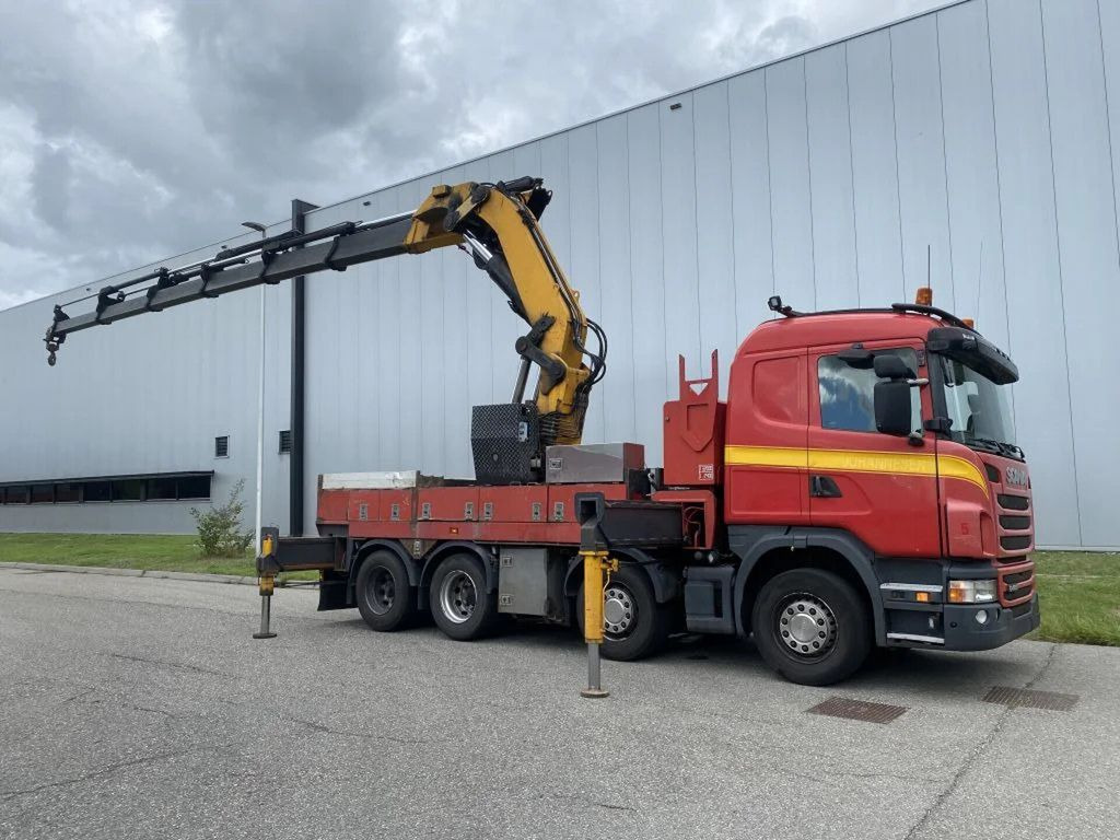 Scania G480 8X4 + EFFER 1250 6S + REMOTE + WINCH - 6+3 - משאית מנוף: תמונה 1 Scania G480 8X4 + EFFER 1250 6S + REMOTE + WINCH - 6+3 - משאית מנוף: תמונה 1