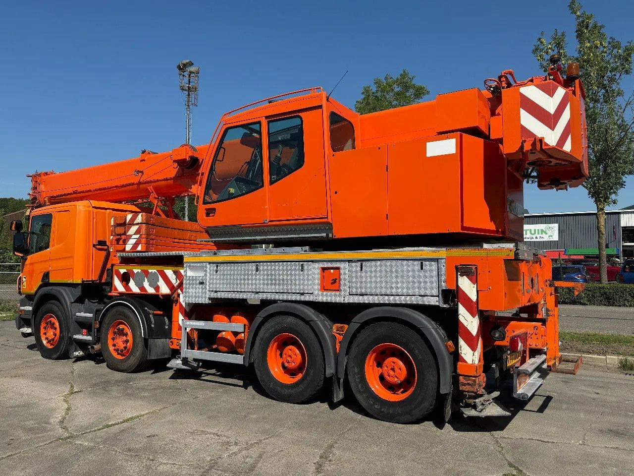 Scania P380 8X4 + FAUN HK40 + FLYJIB + BALLASTBL. 6,9 T - משאית מנוף: תמונה 4 Scania P380 8X4 + FAUN HK40 + FLYJIB + BALLASTBL. 6,9 T - משאית מנוף: תמונה 4