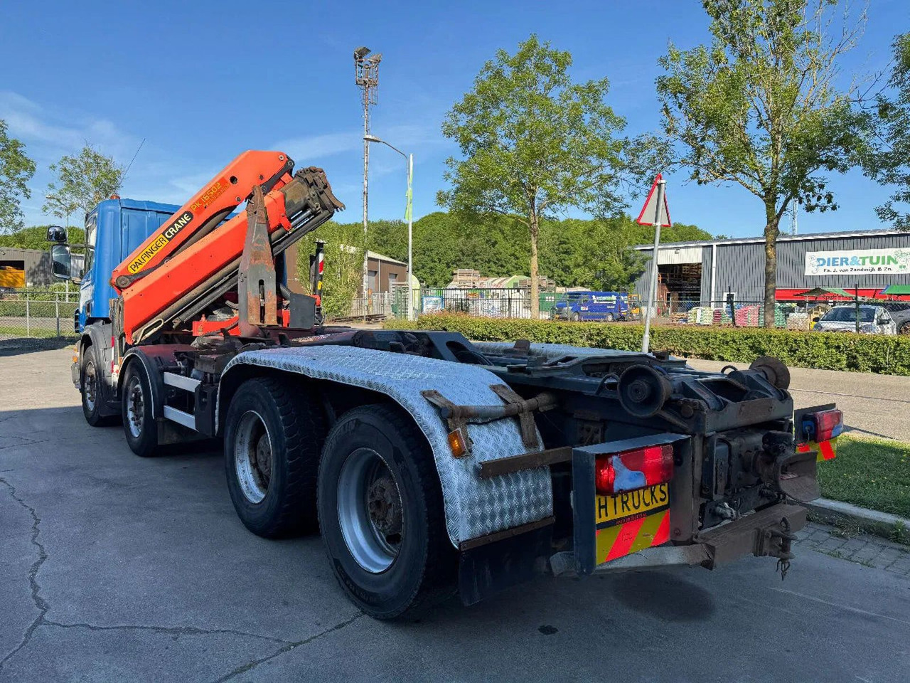 משאית מנוף Scania P380 8X4 PALFINGER HOOK + PALFINGER PK16502 + RE: תמונה 10