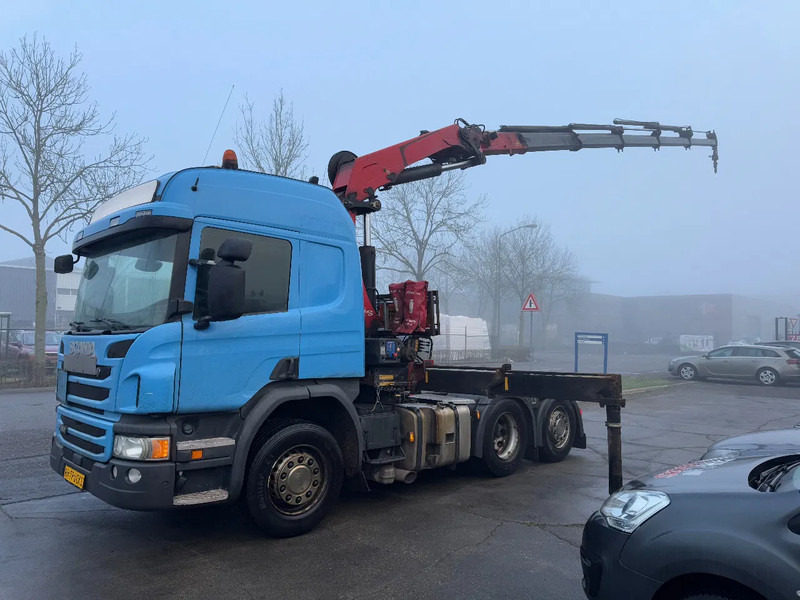 Scania P450 6X2 - EURO 6 + HMF 2620-K5 + REMOTE + LIFT AXLE - משאית מנוף: תמונה 1 Scania P450 6X2 - EURO 6 + HMF 2620-K5 + REMOTE + LIFT AXLE - משאית מנוף: תמונה 1
