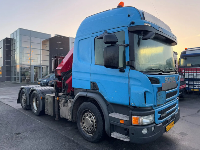 משאית מנוף Scania P450 6X2 - EURO 6 + HMF 2620-K5 + REMOTE + LIFT AXLE: תמונה 15 משאית מנוף Scania P450 6X2 - EURO 6 + HMF 2620-K5 + REMOTE + LIFT AXLE: תמונה 15