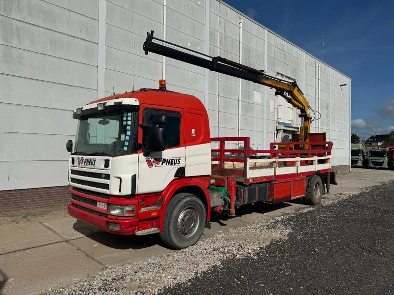 Scania P94-310 4X2 EURO 2 COPMA 1530 FULL STEEL - משאית צד נופל/ שטוחה: תמונה 1 Scania P94-310 4X2 EURO 2 COPMA 1530 FULL STEEL - משאית צד נופל/ שטוחה: תמונה 1