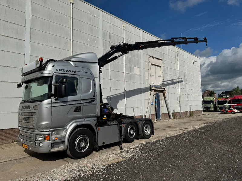 Scania R450 6X2 HMF 2120 K5 + REMOTE CONTROL - משאית מנוף: תמונה 1 Scania R450 6X2 HMF 2120 K5 + REMOTE CONTROL - משאית מנוף: תמונה 1