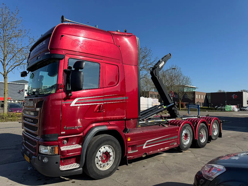 Scania R450 8X2 - EURO 6 + JOAB 24T HOOKLIFT + LIFT/STEERING AXLE - משאית הרמת וו: תמונה 1 Scania R450 8X2 - EURO 6 + JOAB 24T HOOKLIFT + LIFT/STEERING AXLE - משאית הרמת וו: תמונה 1
