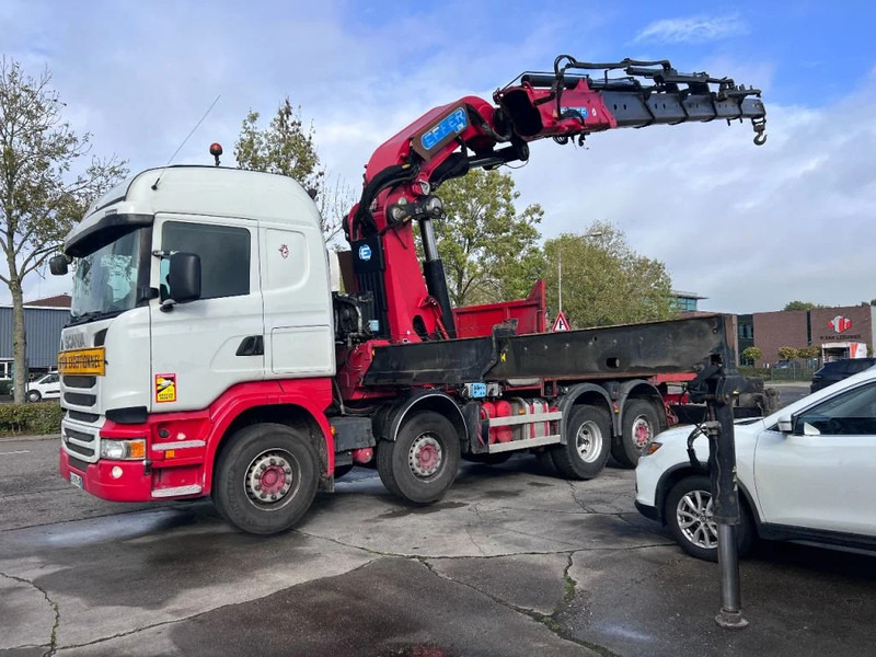 Scania R490 8X2 EURO 6 + EFFER 1750/4S + REMOTE - משאית מנוף: תמונה 3 Scania R490 8X2 EURO 6 + EFFER 1750/4S + REMOTE - משאית מנוף: תמונה 3