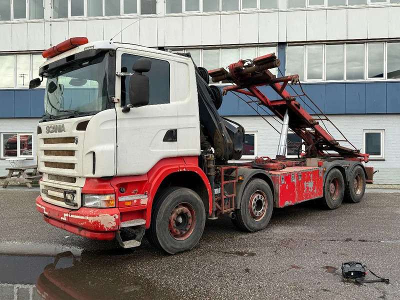 Scania R500 V8 8X4 + HIAB 220-5 + REMOTE + CABLELIFT - FULL STEEL SUSP. MANUAL GEAR. BIG AXLES - משאית מנוף: תמונה 4 Scania R500 V8 8X4 + HIAB 220-5 + REMOTE + CABLELIFT - FULL STEEL SUSP. MANUAL GEAR. BIG AXLES - משאית מנוף: תמונה 4