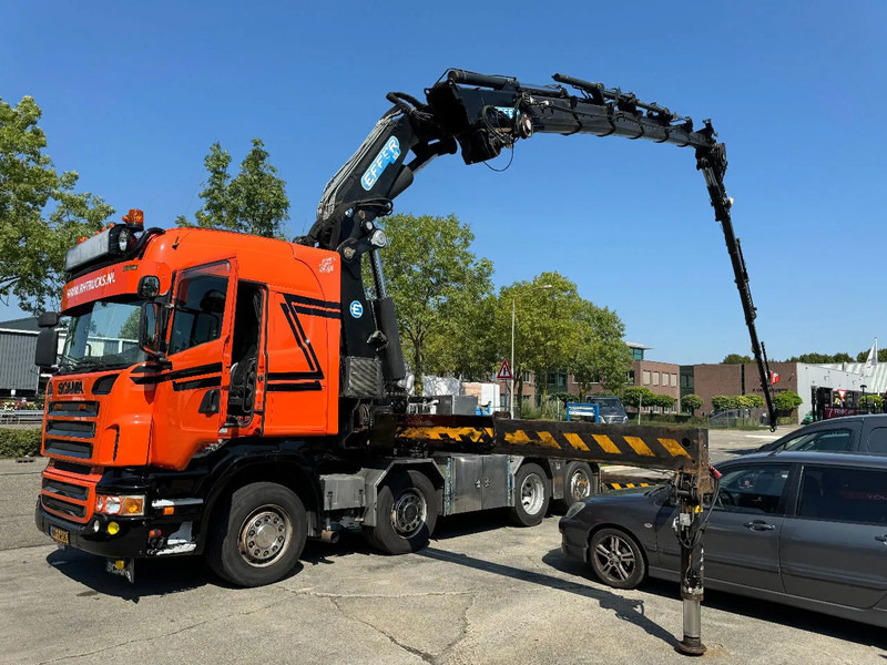 Scania R560 V8 8X2 + EFFER CRANE 1550 6S + FLYJIP 6XHYDR + REMOTE + WINCH - משאית מנוף: תמונה 2 Scania R560 V8 8X2 + EFFER CRANE 1550 6S + FLYJIP 6XHYDR + REMOTE + WINCH - משאית מנוף: תמונה 2