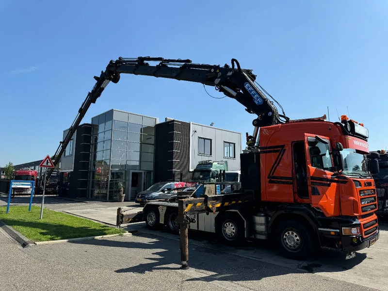 Scania R560 V8 8X2 + EFFER CRANE 1550 6S + FLYJIP 6XHYDR + REMOTE + WINCH - משאית מנוף: תמונה 4 Scania R560 V8 8X2 + EFFER CRANE 1550 6S + FLYJIP 6XHYDR + REMOTE + WINCH - משאית מנוף: תמונה 4