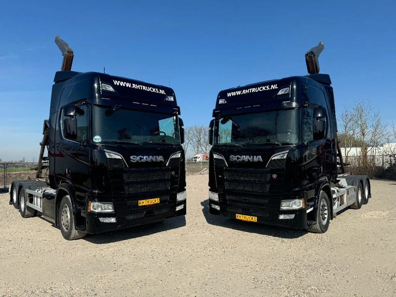 Scania R580 V8 6X2 VDL HOOK 20T RETARDER EURO 6 2 UNITS - משאית הרמת וו: תמונה 1 Scania R580 V8 6X2 VDL HOOK 20T RETARDER EURO 6 2 UNITS - משאית הרמת וו: תמונה 1