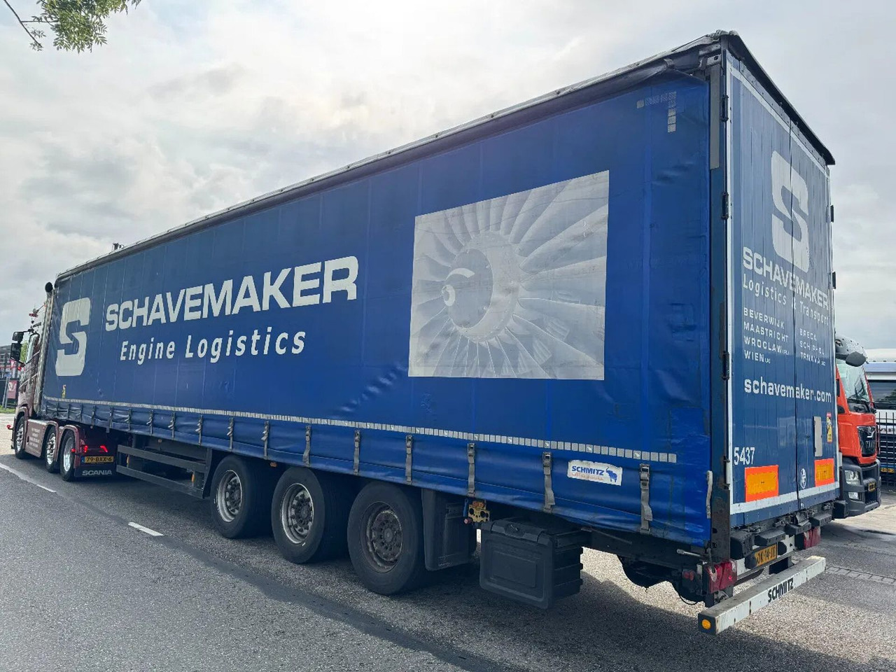 Schmitz Cargobull SCS 24/L - 3 AXLE SAF MEGA - סמיטריילר עם וילונות צד: תמונה 5 Schmitz Cargobull SCS 24/L - 3 AXLE SAF MEGA - סמיטריילר עם וילונות צד: תמונה 5