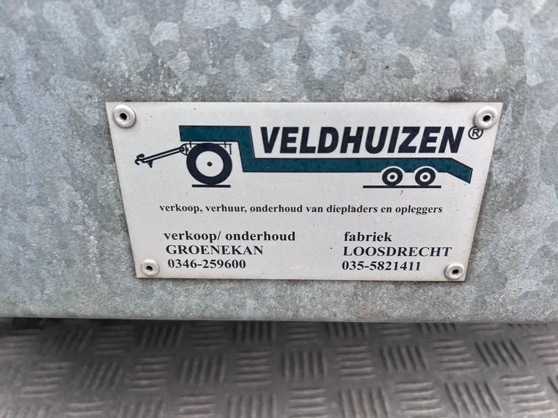 סמיטריילר VELDHUIZEN P45-1 - 5 TON: תמונה 15
