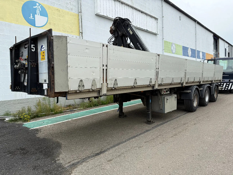 Van Hool VHLO-205 AN, HIAB 099E-1HIPRO - סמיטריילר צד נופל/ שטוח: תמונה 1 Van Hool VHLO-205 AN, HIAB 099E-1HIPRO - סמיטריילר צד נופל/ שטוח: תמונה 1