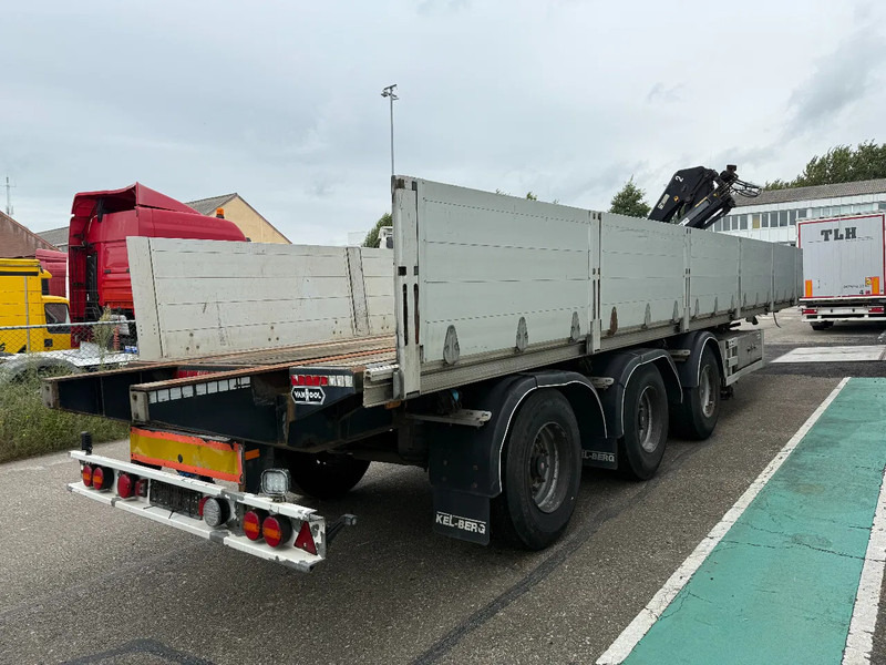 Van Hool VHLO-205 AN, HIAB 099E-1HIPRO - סמיטריילר צד נופל/ שטוח: תמונה 5 Van Hool VHLO-205 AN, HIAB 099E-1HIPRO - סמיטריילר צד נופל/ שטוח: תמונה 5