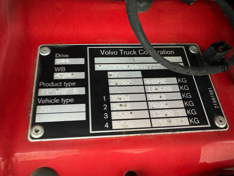 משאית מנוף Volvo FH 500 8X4 - EURO 6 + HIAB 622 EP-6 HIPRO + REMOTE CONTROL: תמונה 15