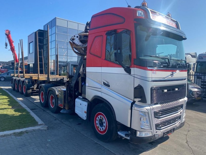 יחידת טרקטור Volvo FH 540 6X4 EURO 6 + EPSILON S260Z96 + TRAILER 4 AXLE DOLL: תמונה 9