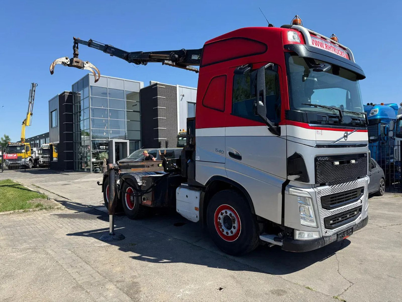 Volvo FH 540 6X4 - EURO 6 + PALFINGER EPSILON S260Z96 - יחידת טרקטור: תמונה 2 Volvo FH 540 6X4 - EURO 6 + PALFINGER EPSILON S260Z96 - יחידת טרקטור: תמונה 2
