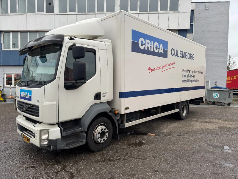 Volvo FL 12.240 4X2 EURO 5 CLOSED BOX TÜV TILL 12-2026 - משאית תיבה: תמונה 1 Volvo FL 12.240 4X2 EURO 5 CLOSED BOX TÜV TILL 12-2026 - משאית תיבה: תמונה 1