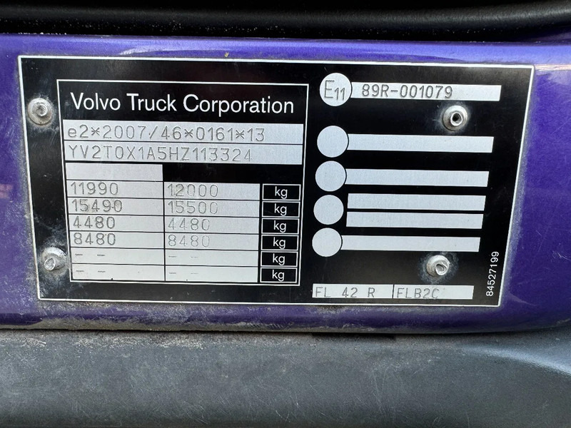 משאית תיבה Volvo FL 250 4X2 EURO 6 BOX DHOLLANDIA 1500 KG: תמונה 19