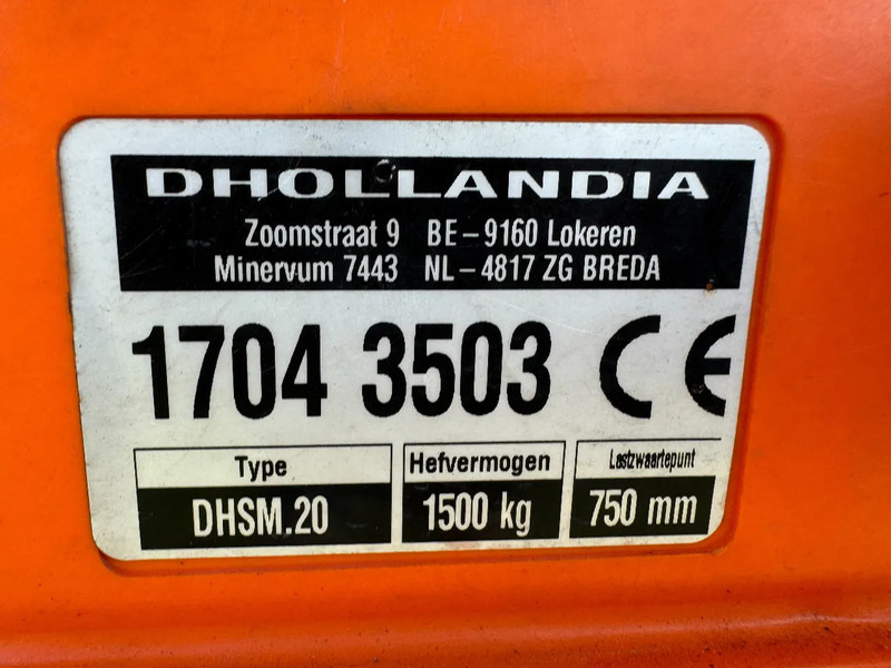 משאית תיבה Volvo FL 250 4X2 EURO 6 BOX DHOLLANDIA 1500 KG: תמונה 14