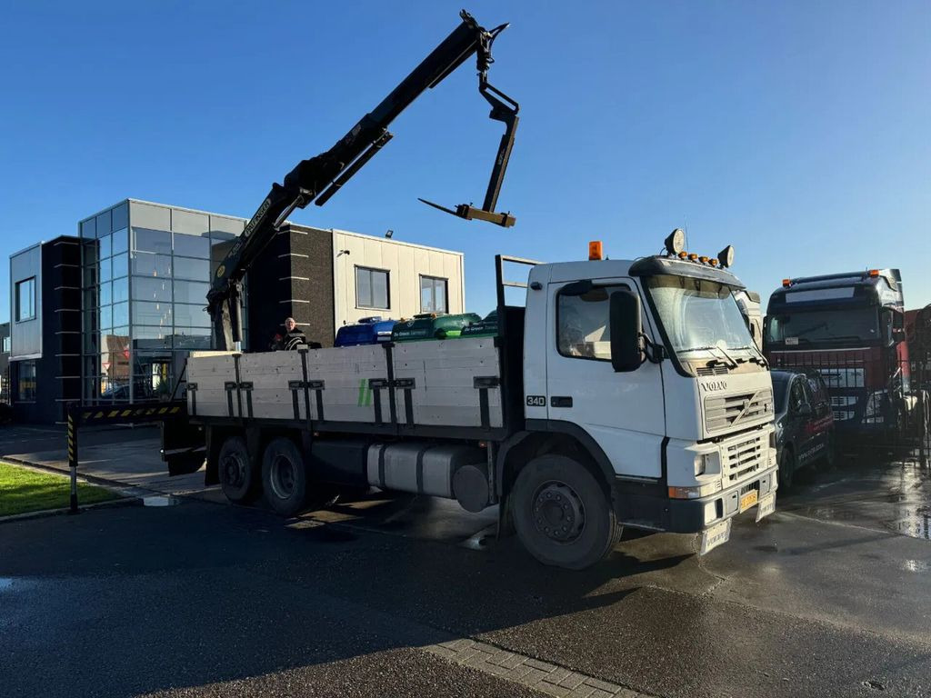 Volvo FM 12.340 6X2 - EURO 3 + PALFINGER PK15002 + LIF - משאית צד נופל/ שטוחה, משאית מנוף: תמונה 3 Volvo FM 12.340 6X2 - EURO 3 + PALFINGER PK15002 + LIF - משאית צד נופל/ שטוחה, משאית מנוף: תמונה 3