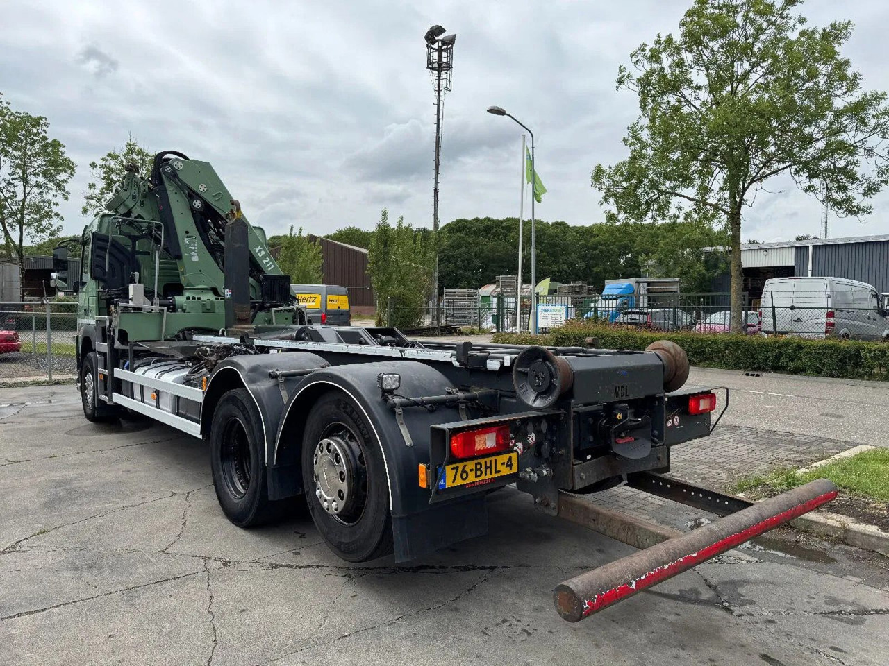 משאית מנוף Volvo FM 370 6X2 VDL 21T HOOK + HIAB 211 + REMOTE CONT: תמונה 11