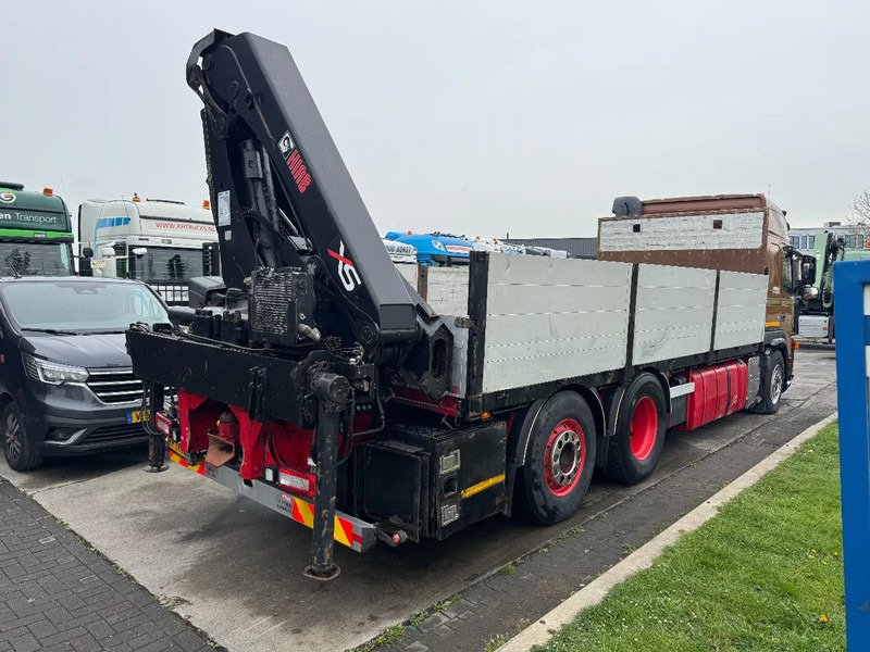 משאית צד נופל/ שטוחה, משאית מנוף Volvo FM 500 6X2 EURO 5 HIAB 211 EP5 + REMOTE CONTROL: תמונה 11