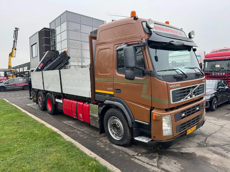 משאית צד נופל/ שטוחה, משאית מנוף Volvo FM 500 6X2 EURO 5 HIAB 211 EP5 + REMOTE CONTROL: תמונה 9