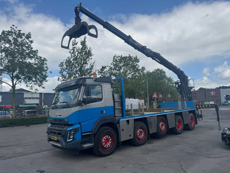 Volvo FMX 460 10X4 HIAB J2640ZT + HULTDINS GRIJPER HUB REDUCTION - משאית צד נופל/ שטוחה, משאית מנוף: תמונה 1 Volvo FMX 460 10X4 HIAB J2640ZT + HULTDINS GRIJPER HUB REDUCTION - משאית צד נופל/ שטוחה, משאית מנוף: תמונה 1