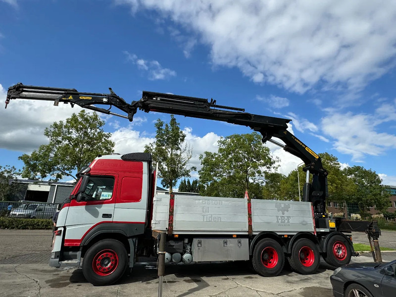 Volvo FMX 460 8X4 PALFINGER PK53002 + FLY JIP AN REMOTE CONTROLE, LAST AXEL STEERING - משאית צד נופל/ שטוחה, משאית מנוף: תמונה 1 Volvo FMX 460 8X4 PALFINGER PK53002 + FLY JIP AN REMOTE CONTROLE, LAST AXEL STEERING - משאית צד נופל/ שטוחה, משאית מנוף: תמונה 1