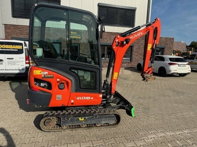 Kubota KX 018-4 - מיני מחפר: תמונה 4 Kubota KX 018-4 - מיני מחפר: תמונה 4