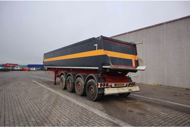 Benalu 4-axle Tipper/Kipper/Tiptrailer 38 m³ - סמיטריילר עם מזהיר: תמונה 4 Benalu 4-axle Tipper/Kipper/Tiptrailer 38 m³ - סמיטריילר עם מזהיר: תמונה 4