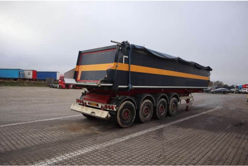 Benalu 4-axle Tipper/Kipper/Tiptrailer 38 m³ - סמיטריילר עם מזהיר: תמונה 3 Benalu 4-axle Tipper/Kipper/Tiptrailer 38 m³ - סמיטריילר עם מזהיר: תמונה 3