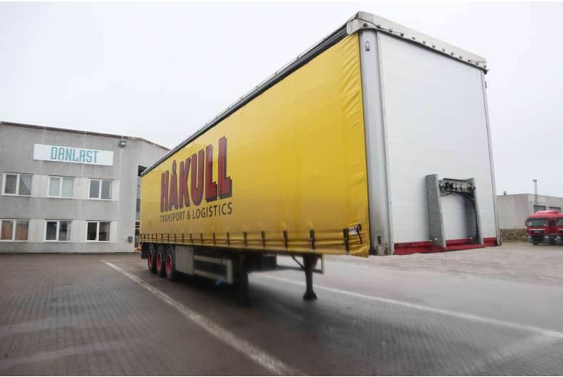 DANSON 3-axle Curtainsider/Planenauflieger/Gardintrailer - סמיטריילר עם וילונות צד: תמונה 2 DANSON 3-axle Curtainsider/Planenauflieger/Gardintrailer - סמיטריילר עם וילונות צד: תמונה 2