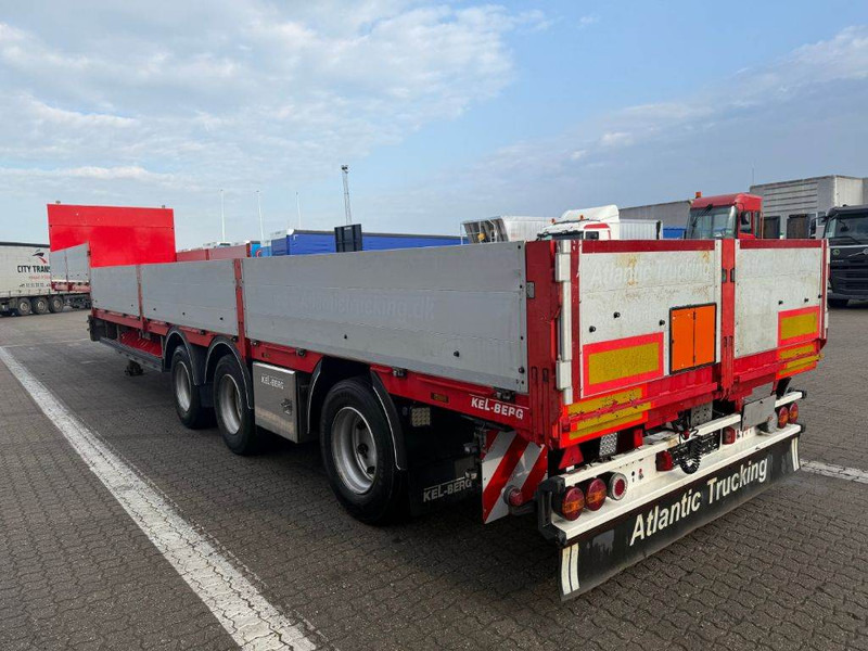 סמיטריילר עם מטען נמוך KEL-BERG 3-axle Stepdeck/Tiefbettauflieger/Nedbygget: תמונה 6
