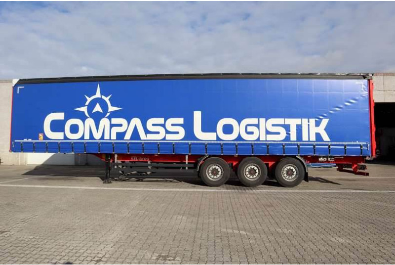 KEL-BERG 34 pl. Curtainsider/Planenauflieger/Gardintrailer - סמיטריילר עם וילונות צד: תמונה 5 KEL-BERG 34 pl. Curtainsider/Planenauflieger/Gardintrailer - סמיטריילר עם וילונות צד: תמונה 5