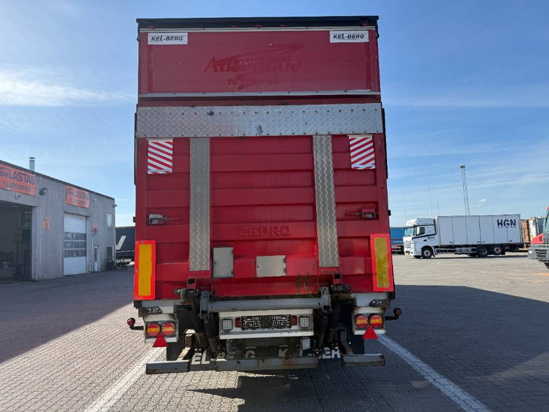 KEL-BERG 34 pl. Curtainsider/Planenauflieger/Gardintrailer - סמיטריילר עם וילונות צד: תמונה 4 KEL-BERG 34 pl. Curtainsider/Planenauflieger/Gardintrailer - סמיטריילר עם וילונות צד: תמונה 4
