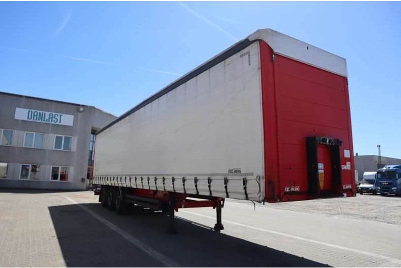KEL-BERG 34 pl. Curtainsider/Planenauflieger/Gardintrailer - סמיטריילר עם וילונות צד: תמונה 2 KEL-BERG 34 pl. Curtainsider/Planenauflieger/Gardintrailer - סמיטריילר עם וילונות צד: תמונה 2