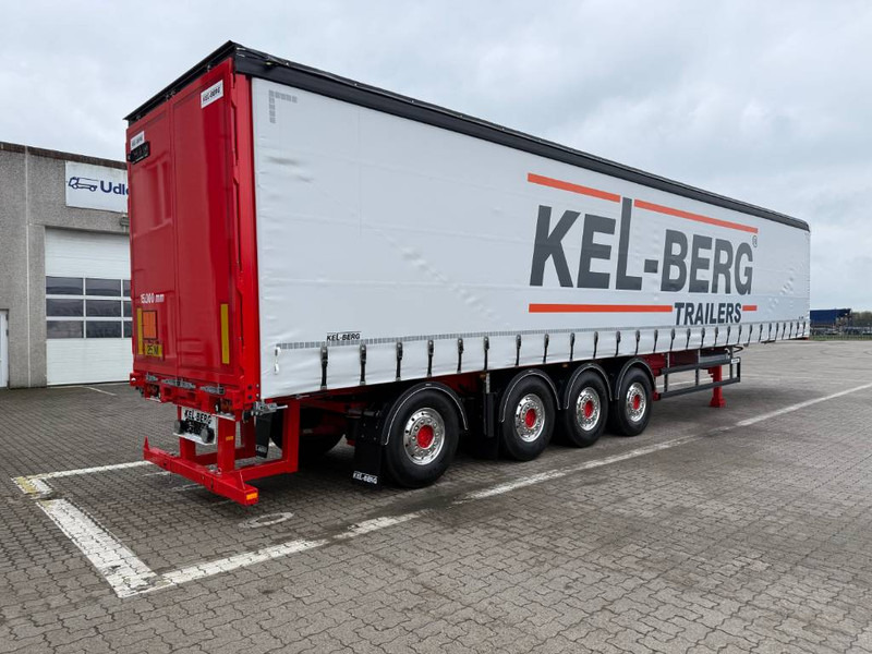 KEL-BERG 4-axle Curtainsider/Planenauflieger/Gardintrailer - סמיטריילר עם וילונות צד: תמונה 3 KEL-BERG 4-axle Curtainsider/Planenauflieger/Gardintrailer - סמיטריילר עם וילונות צד: תמונה 3